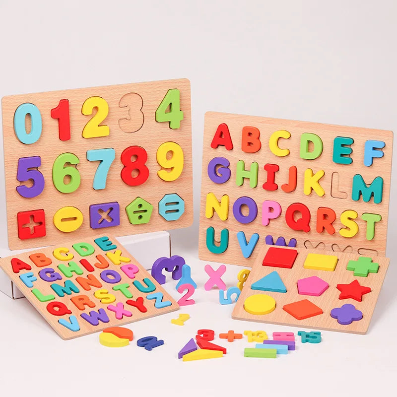 PUZZLE EDUCATIF EN BOIS POUR ENFANT