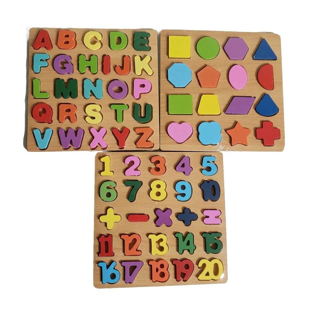 PUZZLE EDUCATIF EN BOIS POUR ENFANT
